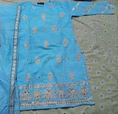 2 piece dupatta and shirt