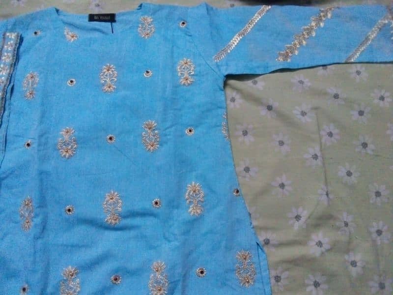 2 piece dupatta and shirt 1