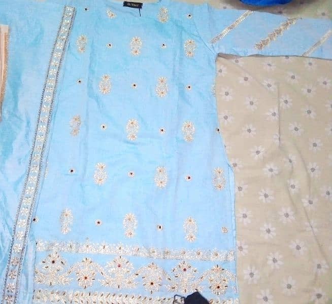 2 piece dupatta and shirt 2