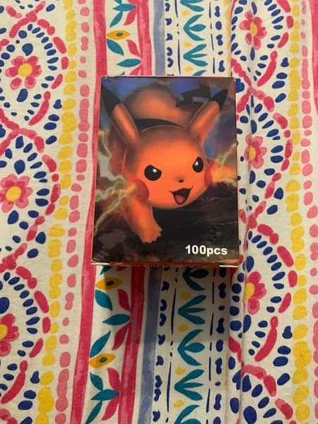 Pokemon cards box 100 pcs 0