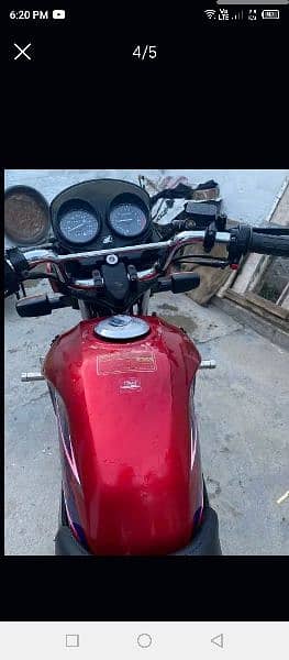 cb125 red in colour 1
