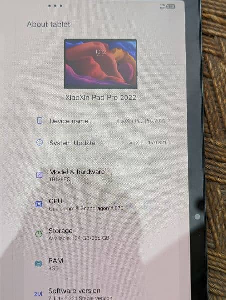 Lenovo XiaoXin pad pro 2022 2