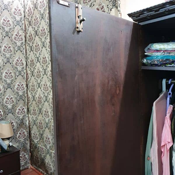 two door wooden cupboard 2