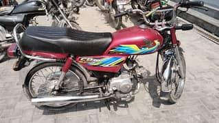 Honda CD 70 Used, Condition New
