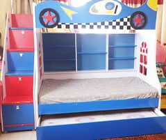 Trio bunk bed