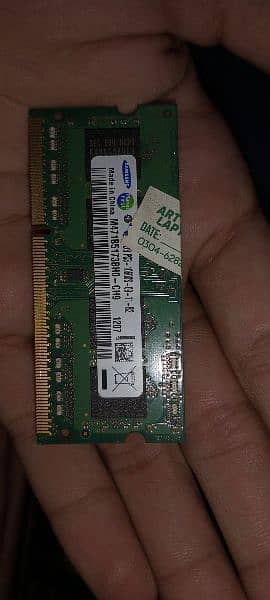 TWO DDR 3 4gb Laptop Ram 0