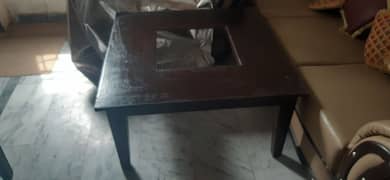 1 centre table and 2 side tables
