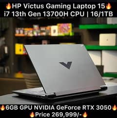 Hp Victus Gaming Laptop i7 13700H 16GB 1TB RTX3050 15Inches Screen