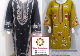 Lawn Embroidered Stitched Suits (2 Pc) @ Rs 4900-5500