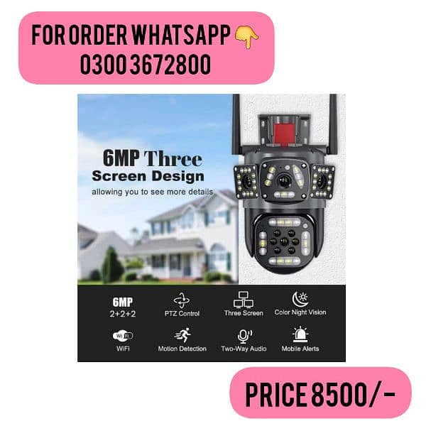 PTZ WIFI CAMERA HB66 2MP 1080P OUTDOOR CCTV SECURITY 14