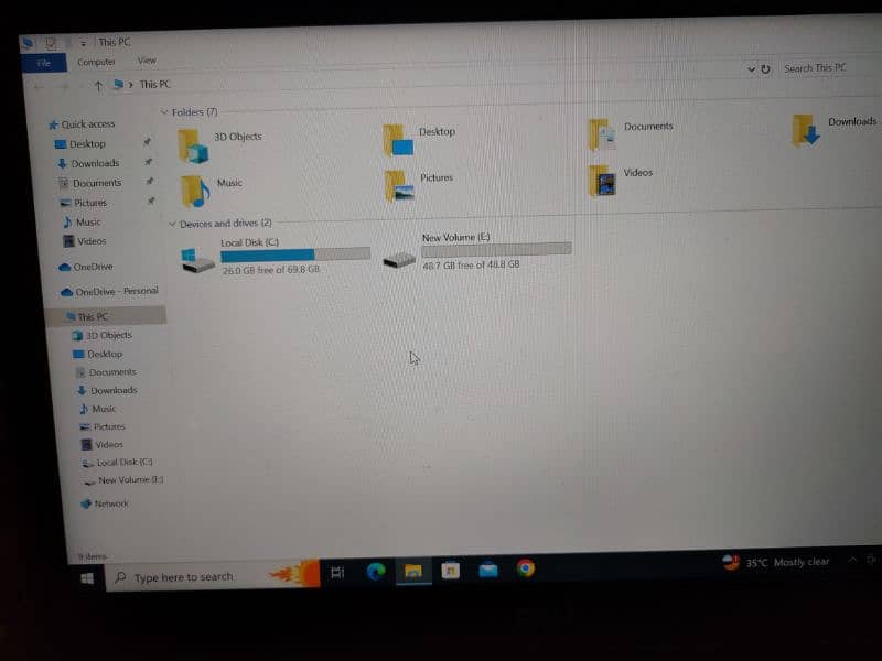 Dell E7450 128gb SSD 4gb RAM 11