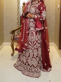 Red Bridal Lehnga|Barat Bridal Dress|Wedding Lehnga