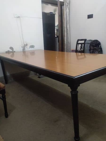 wooden dinning table 1