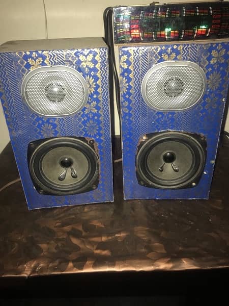 4 inch speakera with audionic system 1