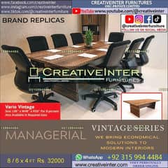 Office workstation table front desk Executive chair meeting Furniture