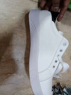 white shoes