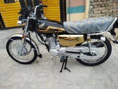 CG125 2024 Model GOLD EDITION Sukkur Number