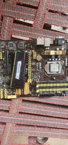 I7 4gen with ram and motherboard