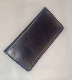 leather long wallets