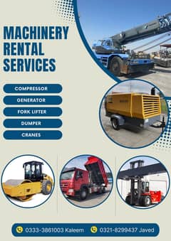 Rental Machinary Services