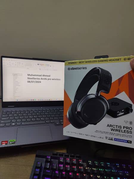 Steel series arctis pro wireless brand new 1