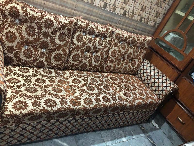 Sofa Set (five star foam seat) +Almost New 3