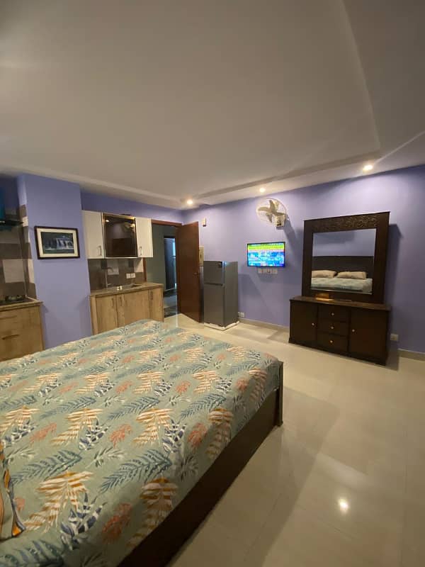 Daily Basis!! Fuly Furnished Studio In Gulberg Heights 2