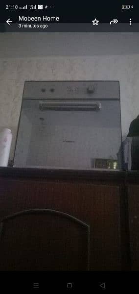 domestic gas oven 1