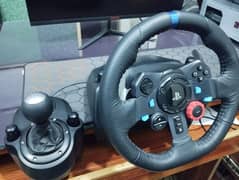 Logitech G29 with Padels and Gear Shifter