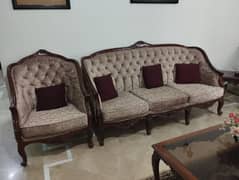 Chinioti sofa 5 seater Shesham Wood