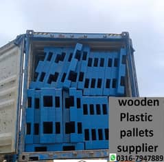 pallet imported wooden plastic