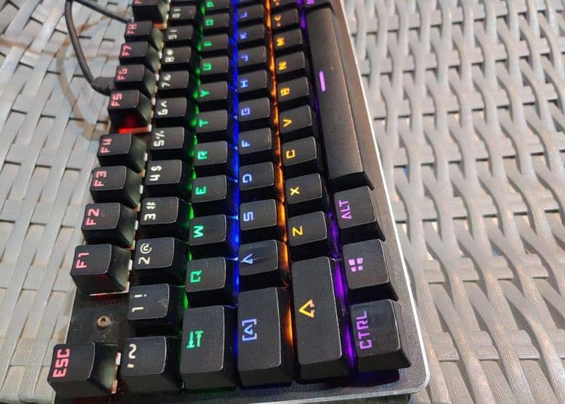 LED lights Gamming keyboard and Mouse set 4