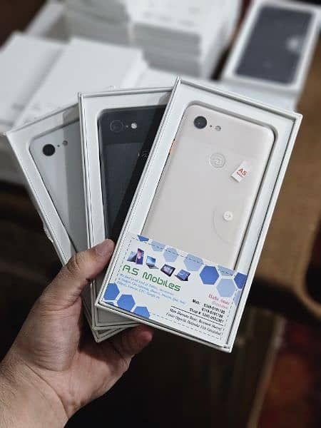 Google Pixel 3 64Gb And 128gb, Pixel 3aXL, Pixel 3XL box pack Approved 3