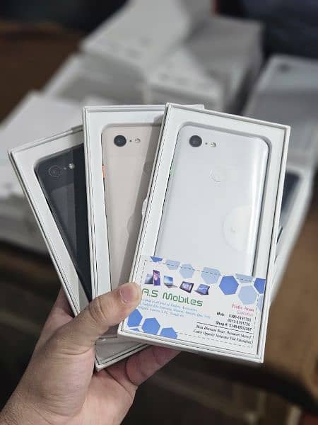 Google Pixel 3 64Gb And 128gb, Pixel 3aXL, Pixel 3XL box pack Approved 5