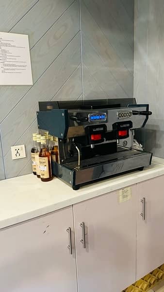 Double handle coffee Machine 1