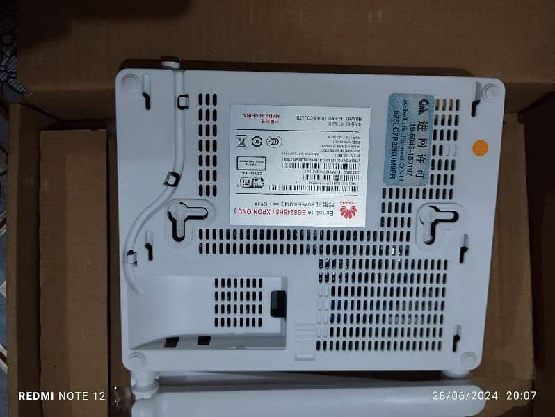 Huawei Ecolife 8245h5 modem router xpon 1