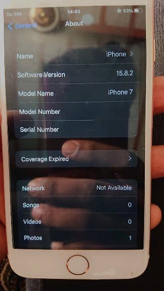 IPHONE 7 JV NON PTA 32GB 88% BATTERY HEALTH NO OPEN 1