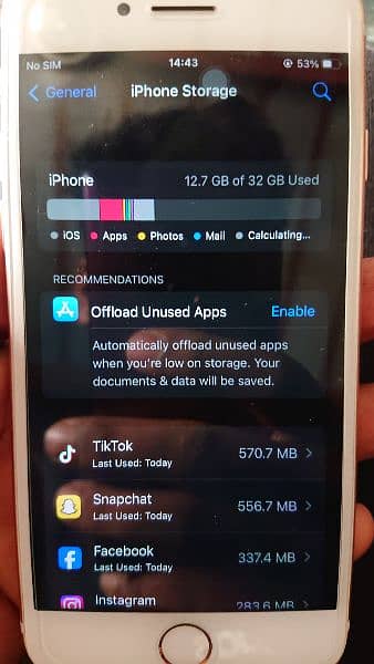 IPHONE 7 JV NON PTA 32GB 88% BATTERY HEALTH NO OPEN 7