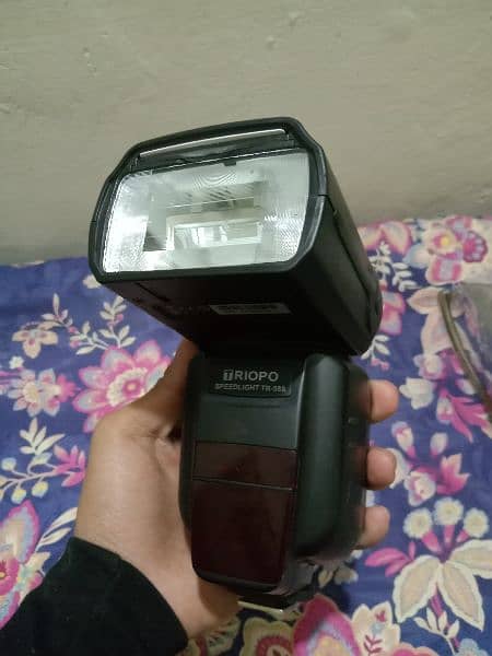6D Camera with flash gun 12