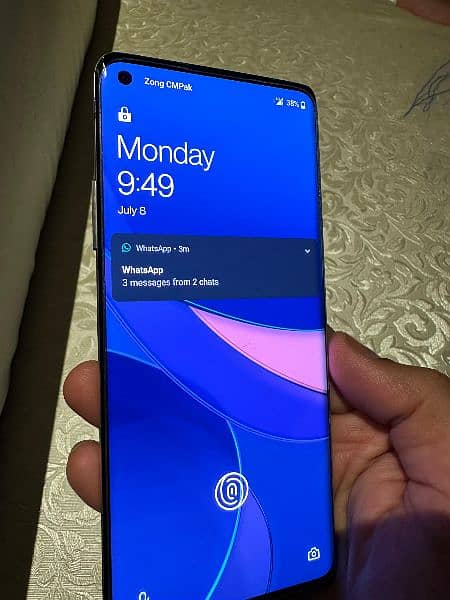 oneplus 8 aura glow 8/128 lush condition 10