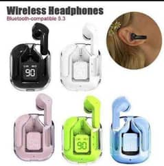 AIR 31 Transparent Earbuds with Pouch