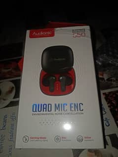 audionic 550 earbuds lush not used