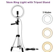 26 cm ring light with 3110 stand. . .