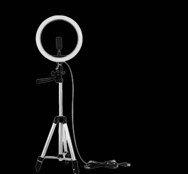 26 cm ring light with 3110 stand. . . 1