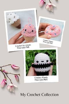 crochet key chains