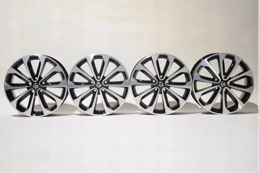 Genuine 18” Nissan Alloy Rim Wheels 5*114 (Only Rims) 2