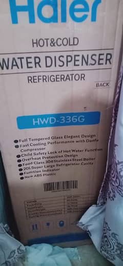 Haier Water dispenser Refrigerator