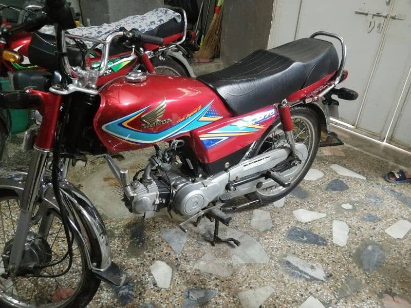 Honda Cd 70 lush condition for sale 1