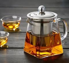Glass Tea Pot With Infuser, 750ml