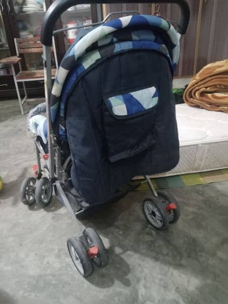 just 1 year used pram 1